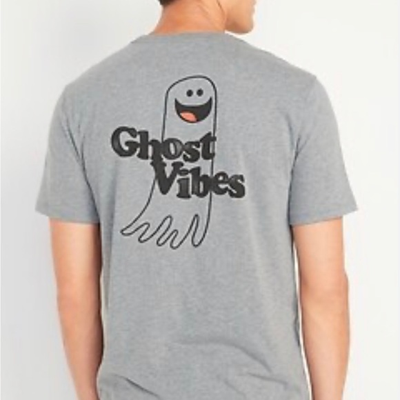 Old Navy Ghost 👻 Graphic T Men Size L - Picture 2 of 5